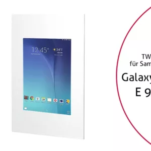 TabLines TWE030W Tablet Wandeinbau f?r Samsung Tab E 9.6 DS, wei?