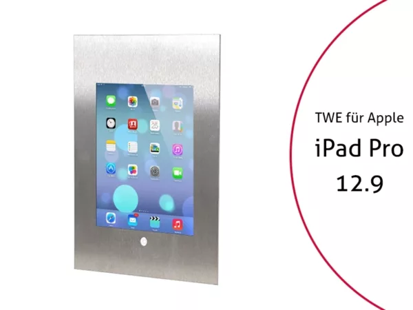 TabLines TWE031E Tablet Wandeinbau f?r Apple iPad Pro 12.9 (1./2. Gen.) HB, Edel...