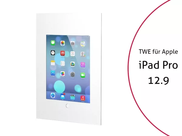 TabLines TWE031W Tablet Wandeinbau f?r Apple iPad Pro 12.9 (1./2. Gen.) HB, wei?