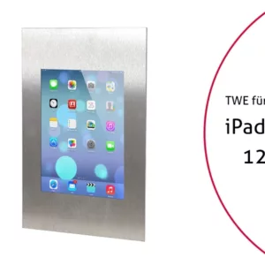 TabLines TWE032E Tablet Wandeinbau f?r Apple iPad Pro 12.9 (1./2. Gen.) , Edelst...