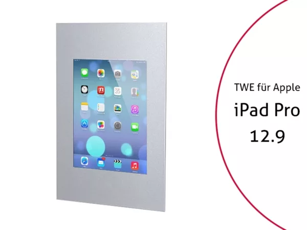 TabLines TWE032S Tablet Wandeinbau f?r Apple iPad Pro 12.9 (1./2. Gen.) , silber