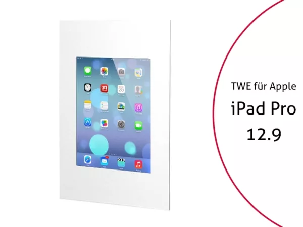 TabLines TWE032W Tablet Wandeinbau f?r Apple iPad Pro 12.9 (1./2. Gen.) , wei?