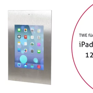 TabLines TWE033E Tablet Wandeinbau f?r Apple iPad Pro 12.9 (1./2. Gen.) DS, Edel...