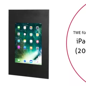 TabLines TWE034B Tablet Wandeinbau f?r Apple iPad 5 (2017), schwarz