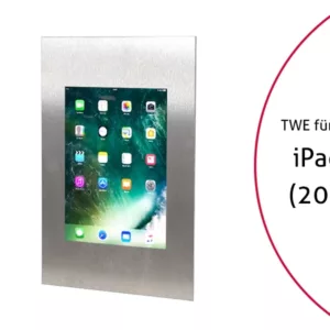 TabLines TWE034E Tablet Wandeinbau f?r Apple iPad 5 (2017), Edelstahl