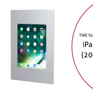 TabLines TWE034S Tablet Wandeinbau f?r Apple iPad 5 (2017), silber