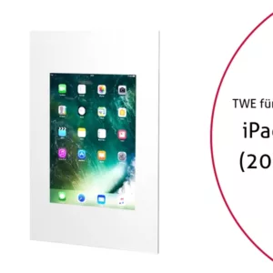 TabLines TWE034W Tablet Wandeinbau f?r Apple iPad 5 (2017), wei?