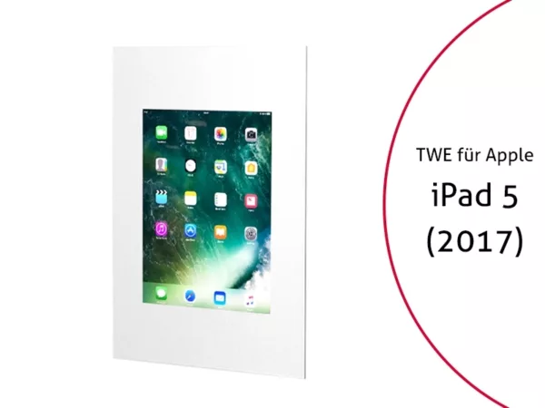 TabLines TWE034W Tablet Wandeinbau f?r Apple iPad 5 (2017), wei?