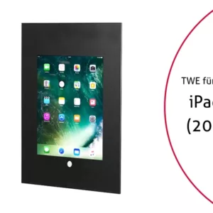 TabLines TWE035B Tablet Wandeinbau f?r Apple iPad 5 (2017), HB, schwarz