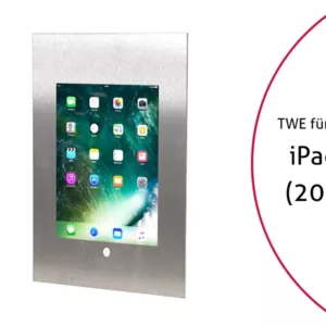 TabLines TWE035E Tablet Wandeinbau f?r Apple iPad 5 (2017), HB, Edelstahl