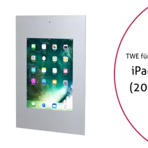 TabLines TWE036S Tablet Wandeinbau f?r Apple iPad 5 (2017), DS, silber