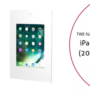 TabLines TWE036W Tablet Wandeinbau f?r Apple iPad 5 (2017), DS, wei?