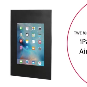 TabLines TWE037B Tablet Wandeinbau f?r Apple iPad Air 1, schwarz