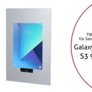 TabLines TWE039S Tablet Wandeinbau f?r Samsung Tab S3 9.7 HB, silber