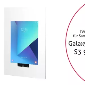 TabLines TWE039W Tablet Wandeinbau f?r Samsung Tab S3 9.7 HB, wei?