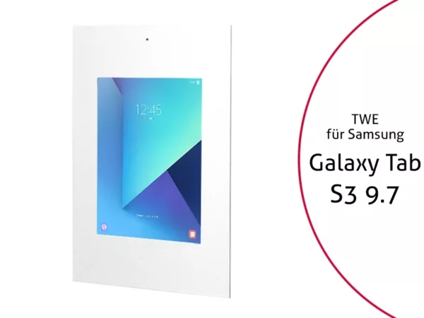 TabLines TWE041W Tablet Wandeinbau f?r Samsung Tab S3 9.7 DS, wei?