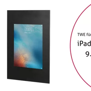 TabLines TWE044B Tablet Wandeinbau f?r Apple iPad Pro 9.7, schwarz