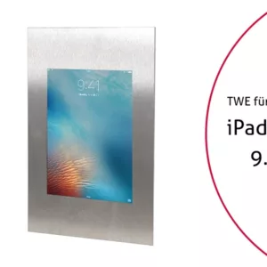 TabLines TWE044E Tablet Wandeinbau f?r Apple iPad Pro 9.7, Edelstahl