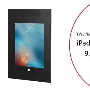 TabLines TWE045B Tablet Wandeinbau f?r Apple iPad Pro 9.7 HB, schwarz