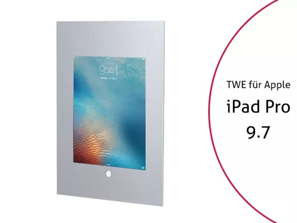 TabLines TWE045S Tablet Wandeinbau f?r Apple iPad Pro 9.7 HB, silber
