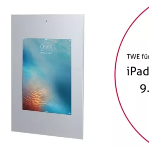 TabLines TWE046S Tablet Wandeinbau f?r Apple iPad Pro 9.7 - DS, silber