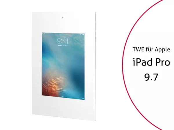 TabLines TWE046W Tablet Wandeinbau f?r Apple iPad Pro 9.7 - DS, wei?