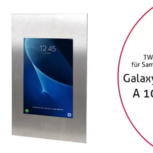 TabLines TWE047E Tablet Wandeinbau Samsung Tab A 10.1 (2016) Edelstahl