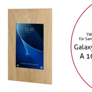TabLines TWE047O Tablet Wandeinbau Samsung Tab A 10.1 (2016) Eiche