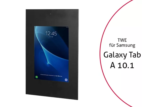 TabLines TWE048B Tablet Wandeinbau f?r Samsung Tab A 10.1 (2016) - DS, schwarz