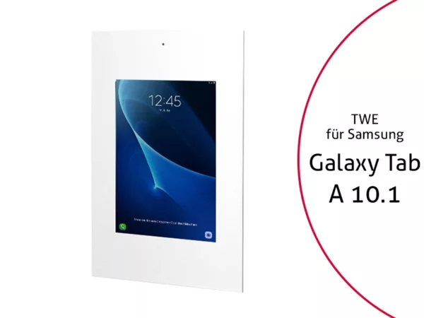 TabLines TWE048W Tablet Wandeinbau f?r Samsung Tab A 10.1 (2016) - DS, wei?