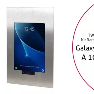 TabLines TWE049E Tablet Wandeinbau f?r Samsung Tab A 10.1 (2016) - HB, Edelstahl