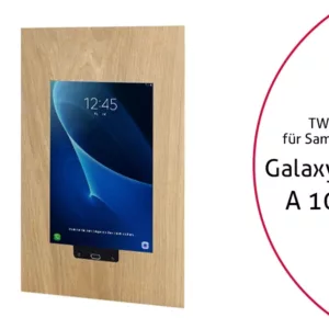 TabLines TWE049O Tablet Wandeinbau f?r Samsung Tab A 10.1 (2016) - HB, Eiche