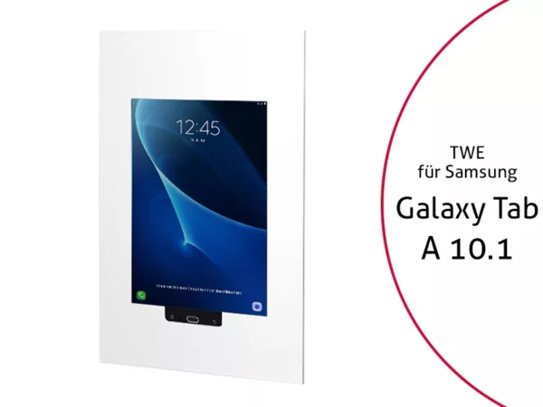TabLines TWE049W Tablet Wandeinbau f?r Samsung Tab A 10.1 (2016) - HB, wei?