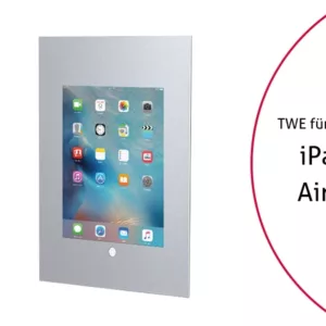 TabLines TWE051S Tablet Wandeinbau f?r Apple iPad Air 1 HB, silber