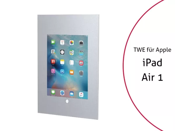 TabLines TWE051S Tablet Wandeinbau f?r Apple iPad Air 1 HB, silber