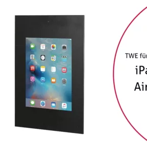 TabLines TWE053B Tablet Wandeinbau f?r Apple iPad Air 1 DS, schwarz