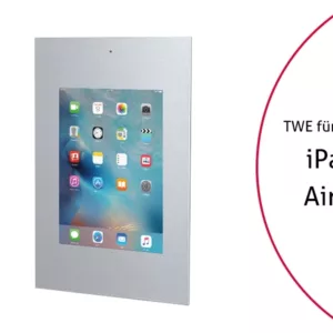 TabLines TWE053S Tablet Wandeinbau f?r Apple iPad Air 1 DS, silber