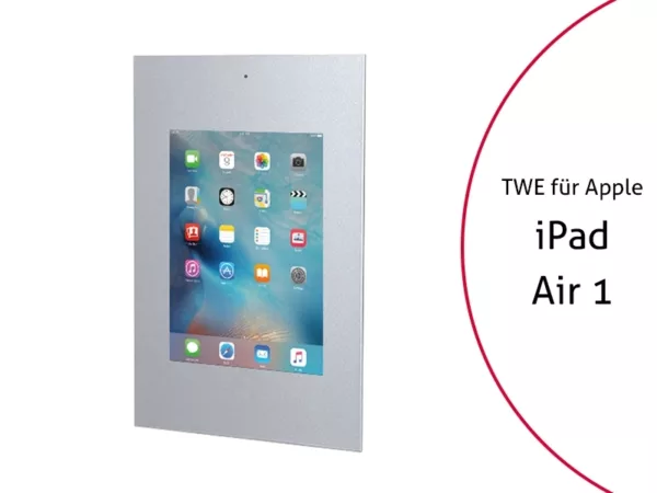 TabLines TWE053S Tablet Wandeinbau f?r Apple iPad Air 1 DS, silber