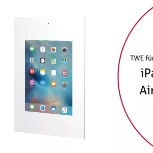 TabLines TWE053W Tablet Wandeinbau f?r Apple iPad Air 1 DS, wei?