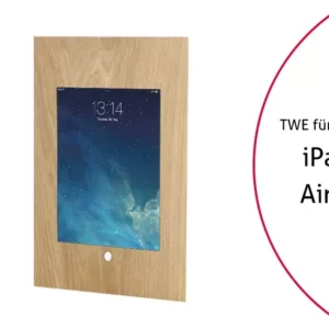 TabLines TWE054O Tablet Wandeinbau f?r Apple iPad Air 2 HB, Eiche