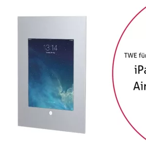TabLines TWE054S Tablet Wandeinbau f?r Apple iPad Air 2 HB, silber