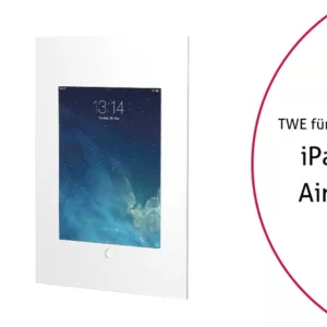 TabLines TWE054W Tablet Wandeinbau f?r Apple iPad Air 2 HB, wei?
