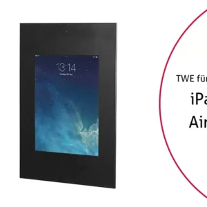 TabLines TWE055B Tablet Wandeinbau f?r Apple iPad Air 2 DS, schwarz