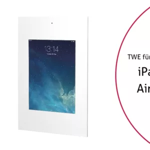 TabLines TWE055W Tablet Wandeinbau f?r Apple iPad Air 2 DS, wei?