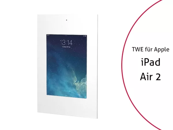 TabLines TWE055W Tablet Wandeinbau f?r Apple iPad Air 2 DS, wei?
