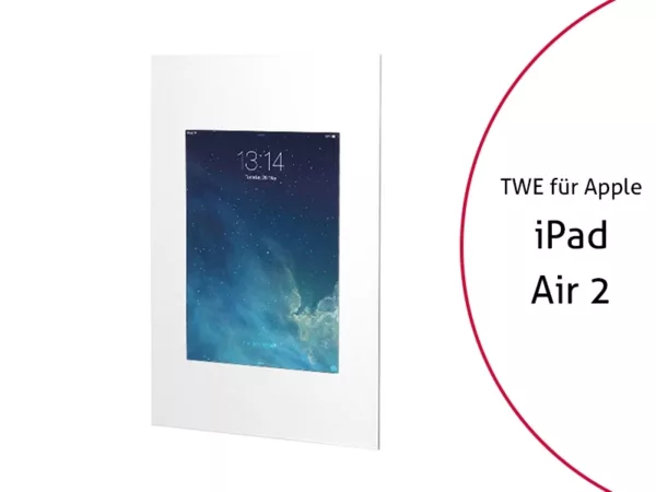 TabLines TWE056W Tablet Wandeinbau Apple iPad Air 2, wei?