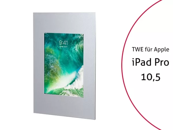 TabLines TWE057S Tablet Wandeinbau f?r Apple iPad Pro 10.5, silber
