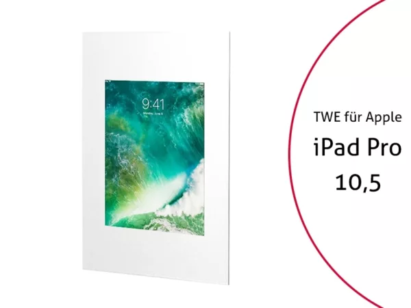 TabLines TWE057W Tablet Wandeinbau f?r Apple iPad Pro 10.5, wei?