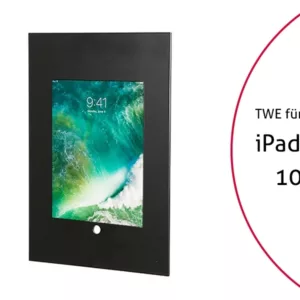 TabLines TWE058B Tablet Wandeinbau f?r Apple iPad Pro 10.5, HB, schwarz