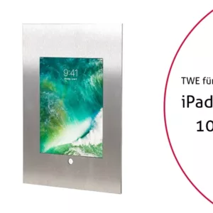 TabLines TWE058E Tablet Wandeinbau f?r Apple iPad Pro 10.5, HB, Edelstahl